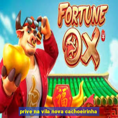 prive na vila nova cachoeirinha